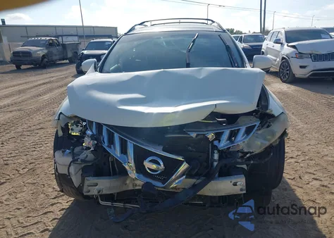 2010 Nissan Murano Sl из США, поврежденный, VIN JN8AZ1MU1AW011721